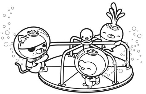 Octonauts Coloring Page