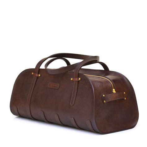 Leather Sports Bag | De Bruir Design & Craftsmanship Leather Duffle Bag ...