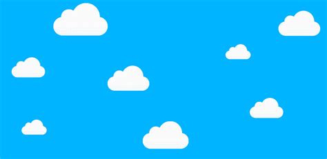 Cartoon Cloud Animation, Clouds Cartoon, blue, white png | PNGEgg