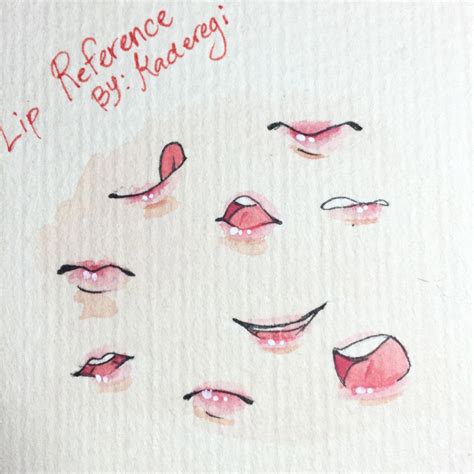 Lips Drawing Reference and Sketches for Artists