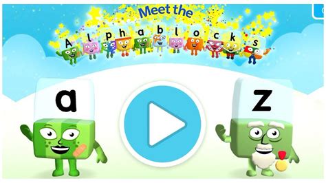 Alphablocks game - jewelrewa