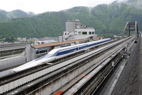 Japan's Maglev Bullet Train Breaks World Record for Fastest Train at ...