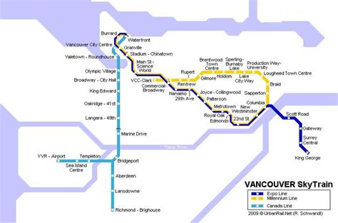 Skytrain Stations Map