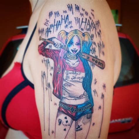 60+ Quirky Harley Quinn Tattoo Ideas - Bring Out Your Inner Harlequin