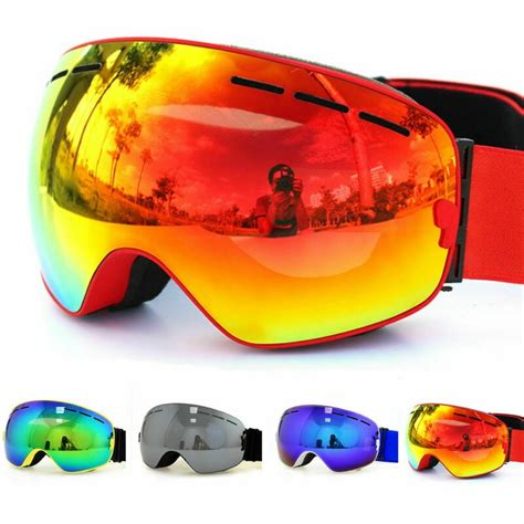 Ski Goggles, Over Glasses OTG Snow/Snowboard Goggles for Men Women ...