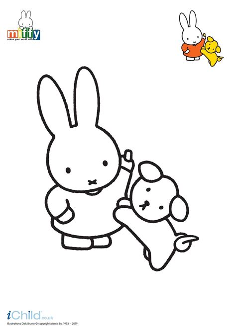 Miffy colouring sheets by miffy_official - Issuu