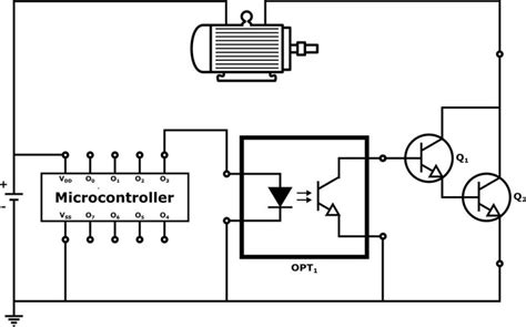 Opto-Isolator Circuits | Optocoupler Circuit Examples, Optical Isolation