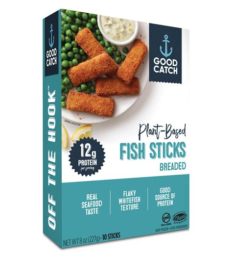 Plant-based Fish Sticks, Quick & Easy Meals from Good Catch™