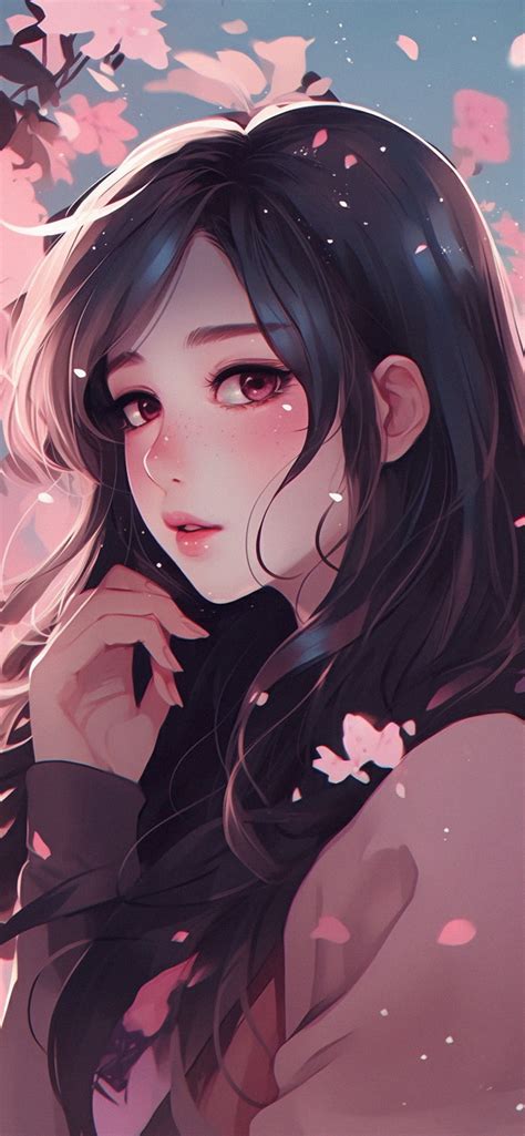 Pretty Anime Girl Pink Wallpapers - Anime Girl Wallpapers iPhone