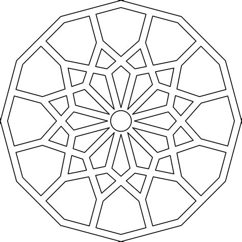 Mandala clipart islamic, Mandala islamic Transparent FREE for download ...