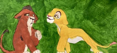 Kovu and Kiara by victoria9578 on DeviantArt