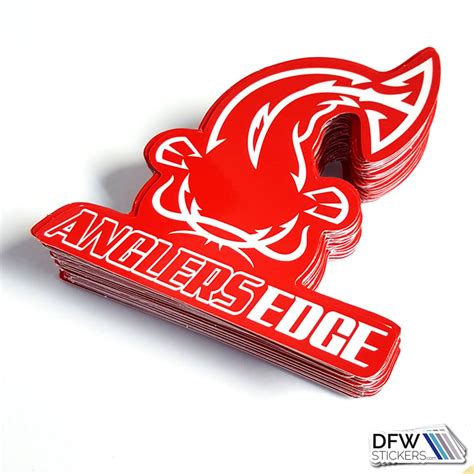 Custom Shape Die Cut Vinyl Stickers - DFW Stickers