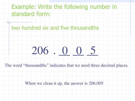 PPT - Reading & Writing Decimals PowerPoint Presentation, free download ...