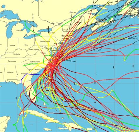 NOAA Provides Easy Access to Historical Atlantic Hurricane Tracks ...