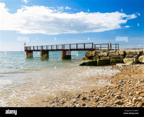 Jetty on Bowleaze Cove Beach Dorset England UK Stock Photo - Alamy