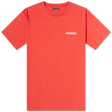 Jacquemus Classic Logo T-Shirt Red | END.