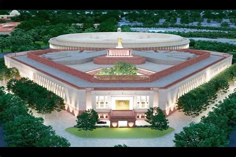 First Picture Of India's New Parliament Building Revealed, Here Are Its ...