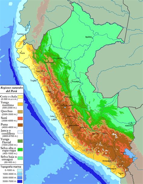 Archivo:Regiones naturales del Perú.png - Wikipedia, la enciclopedia libre