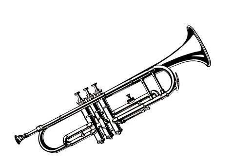 Trumpet Vector at GetDrawings | Free download