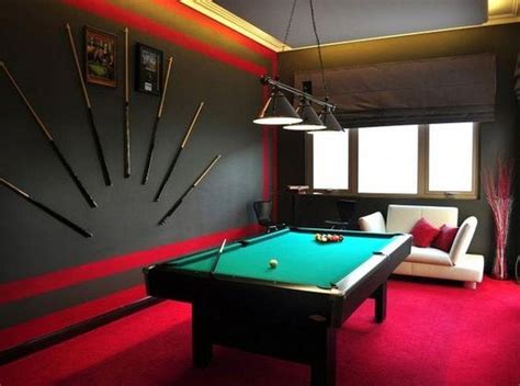 30 Brilliant Billiard Room Designs Ideas for Entertainment in the Home ...