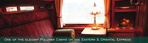 Accommodation on board The Eastern & Oriental Express.