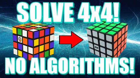 Algorithm For Rubiks Cube 4x4