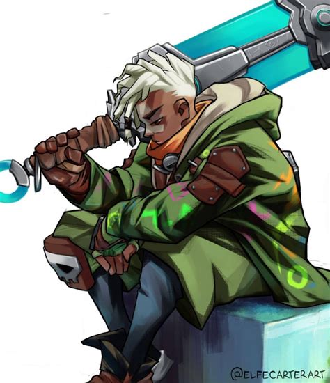 elfinou 🧝🏽‍♂ on Instagram: “ ️Fanart Arcane Ekko Fanart My favorite ...