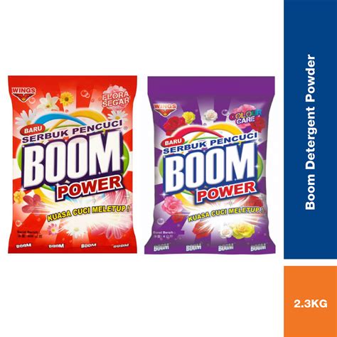 Boom Detergent Powder Floral / Colour Care 2.3kg | Lazada