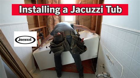 Jacuzzi Tub Installation - YouTube