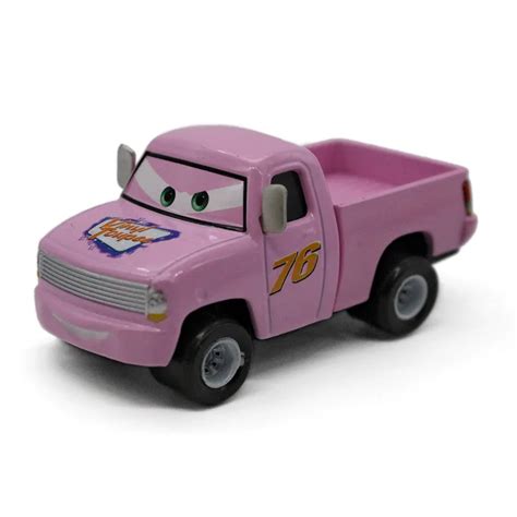 Pink No.76 "Vinyl Toupee" Pickup Truck Diecast Metal Toy Car Pixar Cars ...