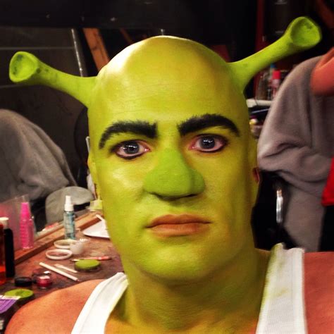 Shrek With Makeup