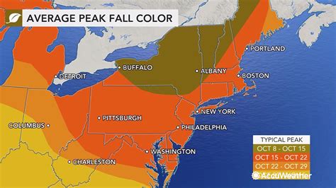 Fall foliage 2020: When to expect the peak in New York, Pennsylvania ...