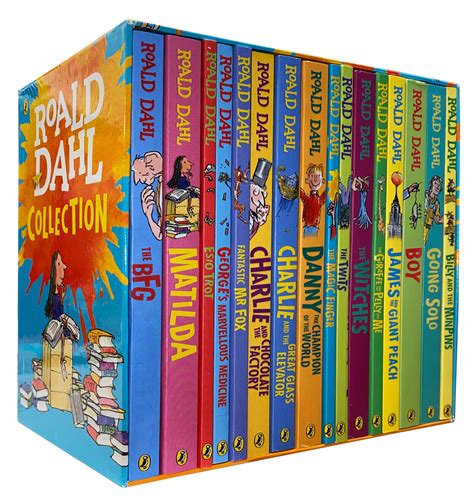 Roald Dahl Children's 16 Book Collection Box Set (ORIGINAL EDITION ...