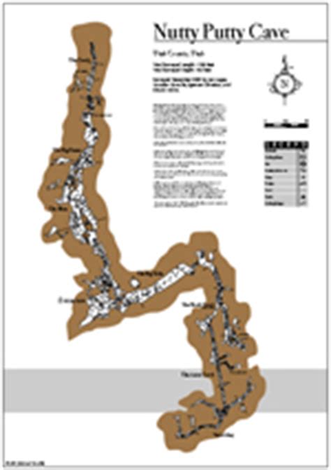 Nutty Putty Cave Map – Map Of The Usa With State Names