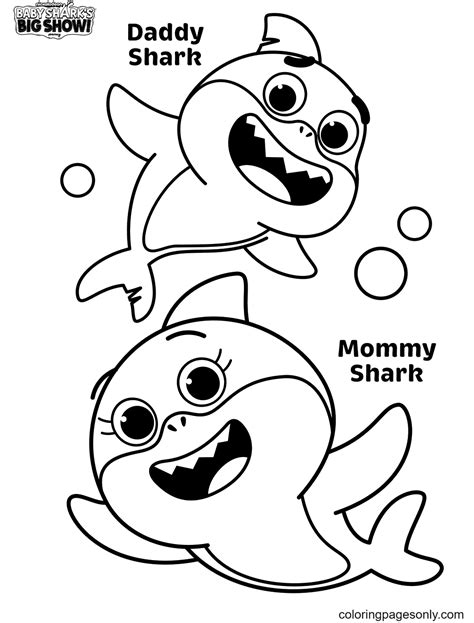 460 Baby Shark Big Show Coloring Pages Best Free - Coloring Pages Printable