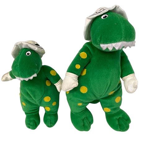 2pcs The Wiggles Dorothy the Dinosaur Plush(s)