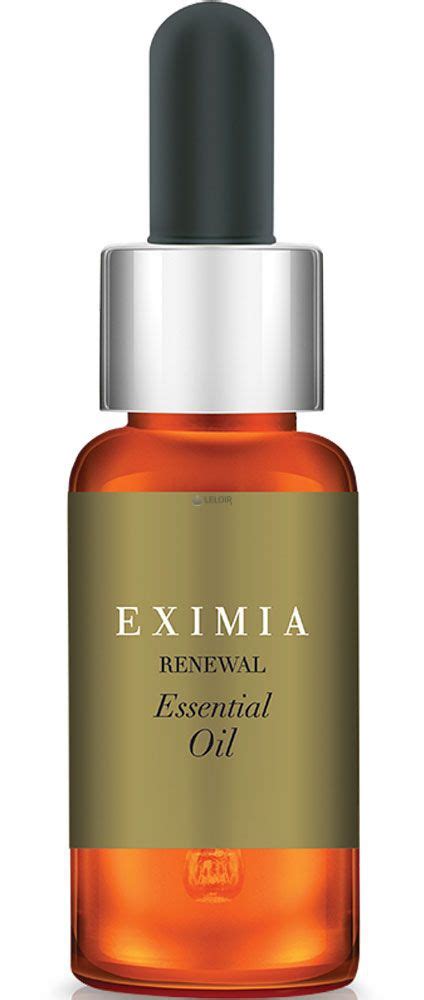 Eximia Renewal Essential Oil ingredients (Explained)