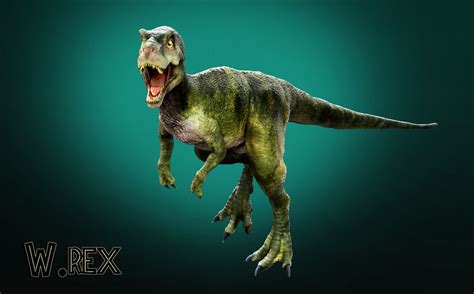 Junior Tyrannosaurus rex jurassic park by Wolfhooligans on DeviantArt