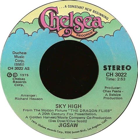 Jigsaw – Sky High | Releases | Discogs