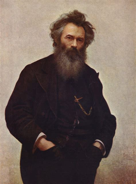 Portrait of the painter Ivan Shishkin - Ivan Kramskoy - WikiArt.org ...