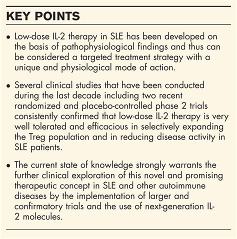 Low-dose interleukin-2 therapy: a promising targeted therape ...