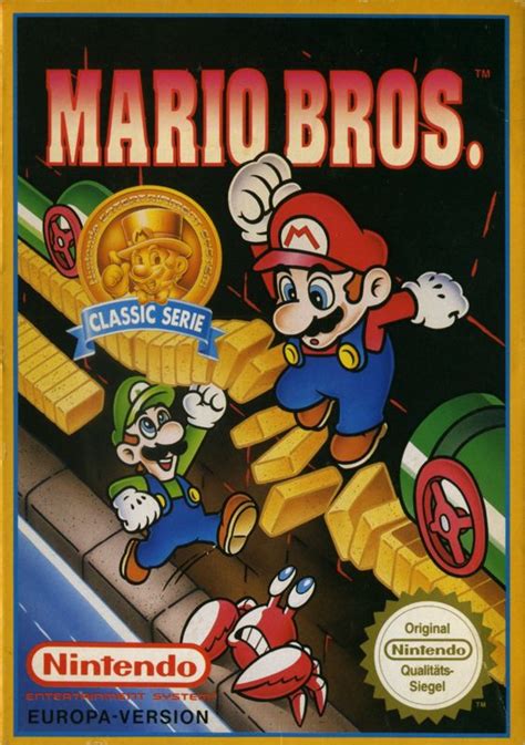 Mario Bros. (1987) Amstrad CPC box cover art - MobyGames