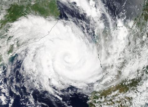 Tropical Cyclone Idai seen in Mozambique channel by NASA’s Terra ...