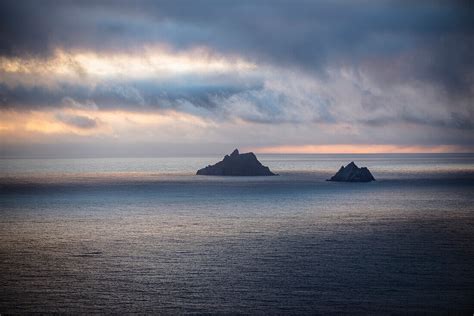 ‘The skellig islands viewed from bolus … – License image – 70487392 ...