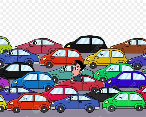 Traffic Congestion Clipart