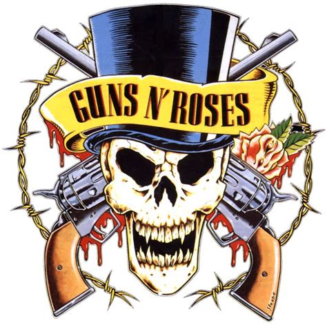 Guns N' Roses Logo | Guns n roses, Guns and roses, Guns