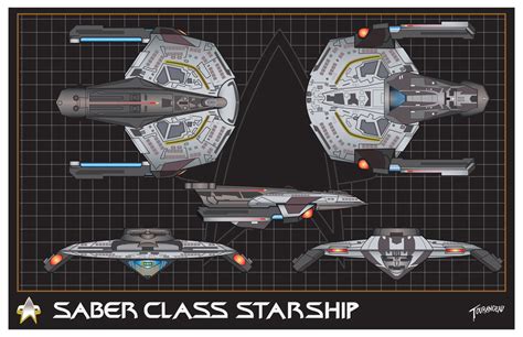 Saber class star trek - rtsss