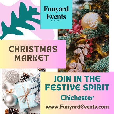 CHICHESTER INDOOR CHRISTMAS MARKET 2023 | Funyard Events