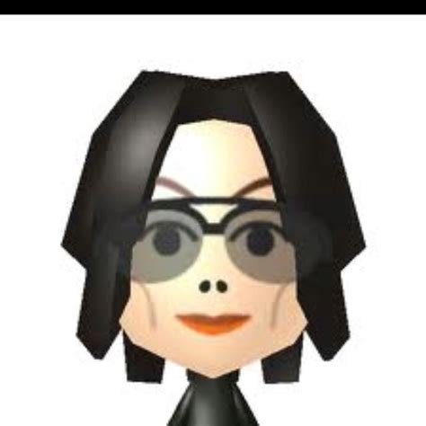 Michael Jackson Mii character (Nintendo Wii) Wii Characters, Iconic ...