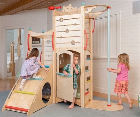 7 Stunning Indoor Playgrounds - | Indoor playground diy, Indoor playset ...